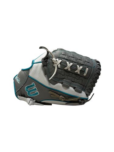 Used Wilson A05ERF241175 BB/SB Glove RH Throw White 11 3/4" 11835-S000211335