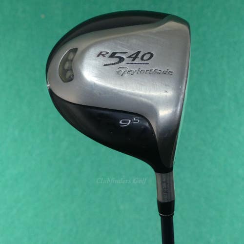 TaylorMade R540 Titanium 9.5 Driver Harmon Tour Design FZR Graphite Regular