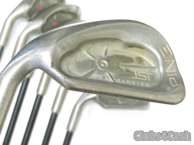 PING ISI Nickel Irons Red Dot Graphite Stiff Flex 5-P +3/4" TALL ... CLASSIC