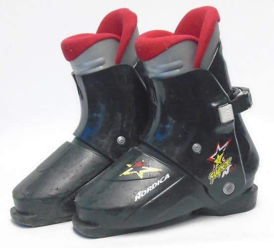 Nordica Super 0.1 Junior Ski Boots - Size 4.5 / Mondo 22.5 Used