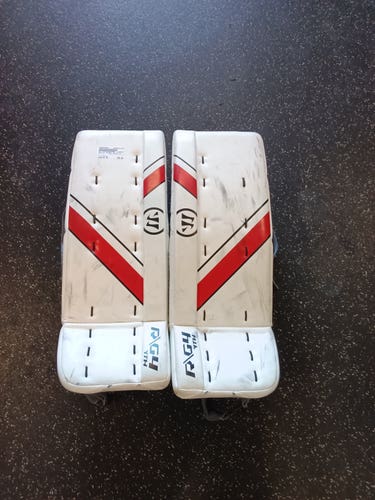 21" Warrior Ritual G4 Yth Goalie Leg Pads (Used)