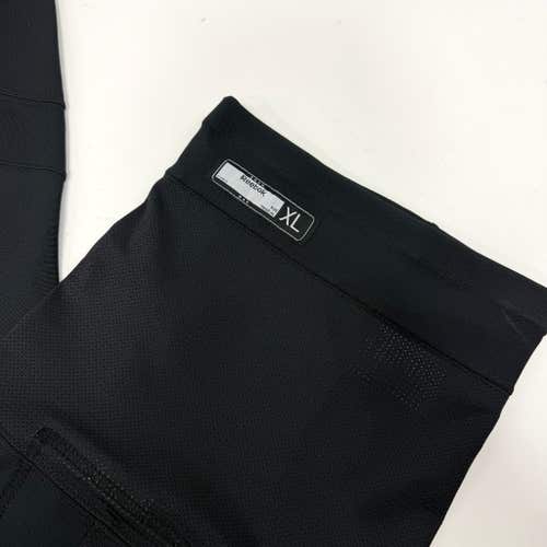 Used Black LA Kings Reebok Game Socks with Kevlar | XL | AB885