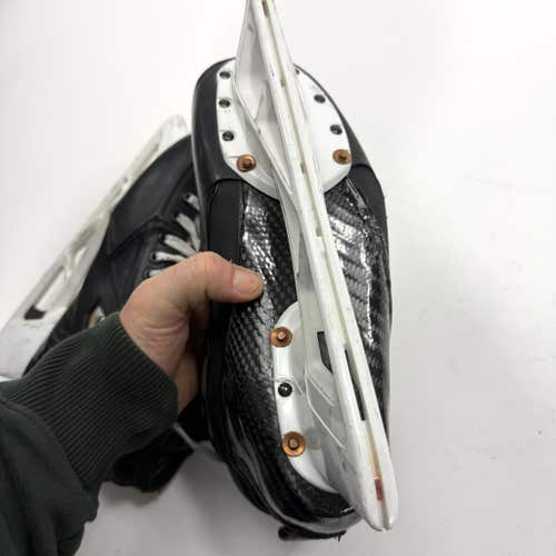 Used True Custom Pro Goalie Skates | Size 9? | Kevin Lankinen | BH392