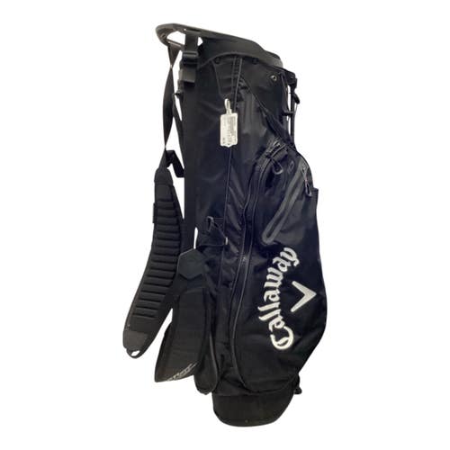 Used Callaway MILLER LITE Mens Stand Bag Black 11443-S000207683