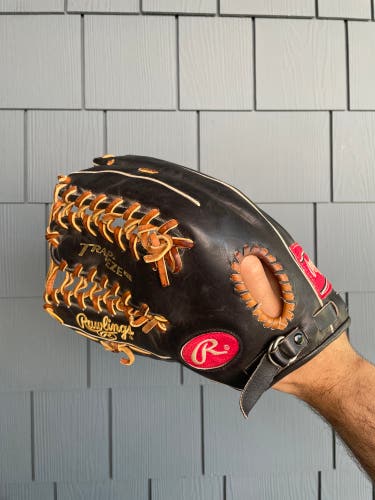 Rawlings Heart of the Hide PRO-TB24 LH Outfield Baseball Glove 13" (Used)