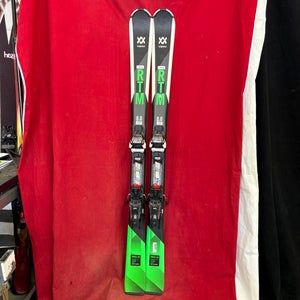 Skis: Volkl 144 cm All Mountain Skis With Bindings (Used)