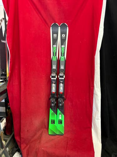Skis: Volkl 144 cm All Mountain Skis With Bindings (Used)