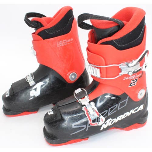 Nordica Speed Machine J2 Juniors Ski Boots - Size 4.5 / Mondo 22.5 Used