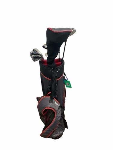 Used Top Flite BLACK AND RED Mens Complete Set RH 11 Piece 11706-S000384800