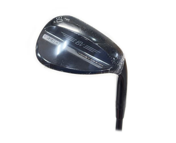 NEW Titleist Vokey SM10 Black Vapor 60*/08* M Grind Wedge Steel BV Black Wedge