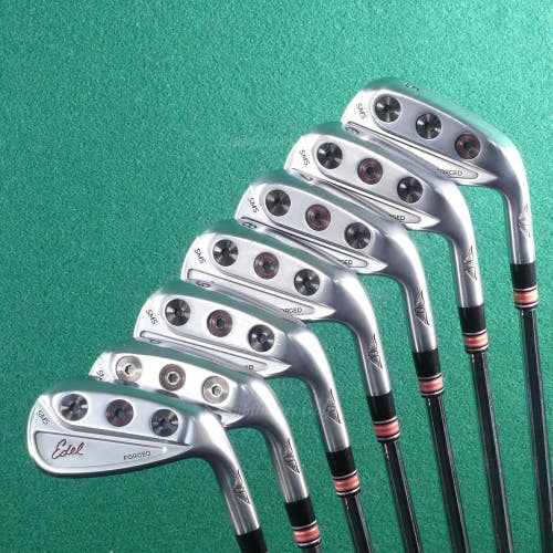 Edel SMS Forged 5-GW Iron Set KBS Tour 110 Steel Regular