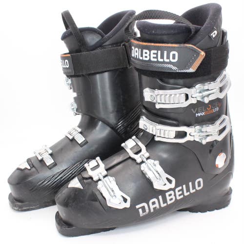 Dalbello Veloce Max Green LTD Ski Boots - Size 12.5 / Mondo 30.5 Used