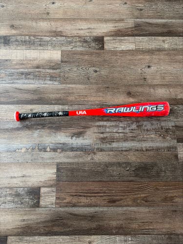 2018 Rawlings Raptor Alloy USABat Certified Bat (-8) 19 oz 27" (Used)
