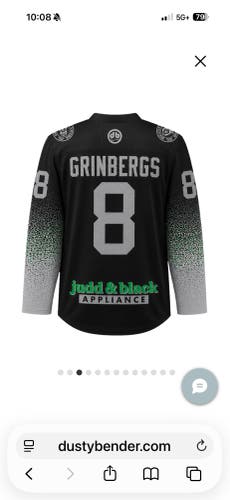 Black XXL Men's Jersey (New)