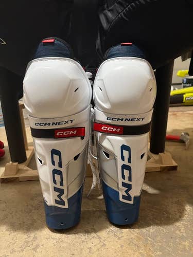 Junior CCM Next 13" Shin Pads (Used)