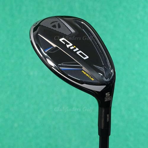 TaylorMade Qi10 Rescue 25 5 Hybrid Fujikura Ventus TR Blue HB 5-A Seniors w/HC