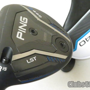 PING G440 LST Fairway 15°  3 Wood TOUR 2.0 Black 75 Stiff +Cover LEFT LH .. MINT