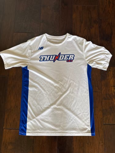 White Thunder lb3 Medium Men's New Balance Shirt (Used)