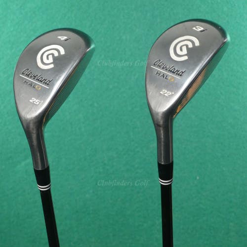 Cleveland Halo Hybrid 22 3 & 25 4 Irons Factory Graphite Regular SET OF 2