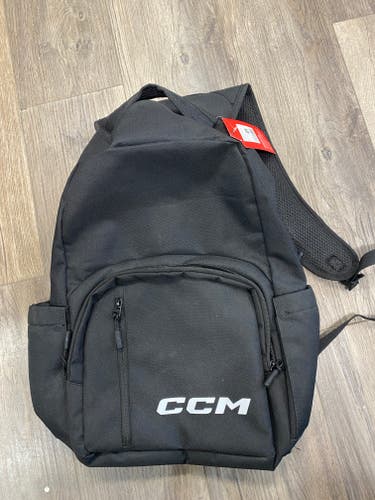 Black Kids Unisex CCM Backpack (New)