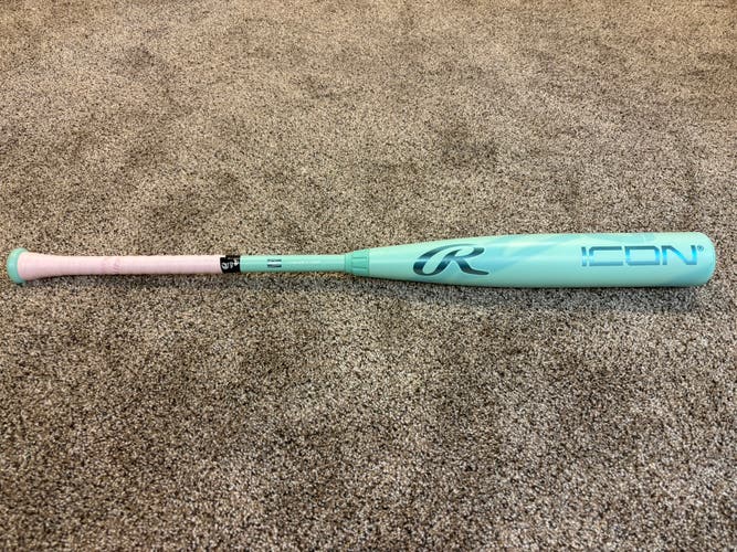 Used 2026 Rawlings Icon BBCOR Baseball Bat - 33 Inch/30 oz.