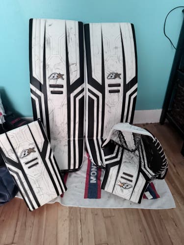 34" 2023 Brian's Optik x3 Regular Goalie Full Set (Used)
