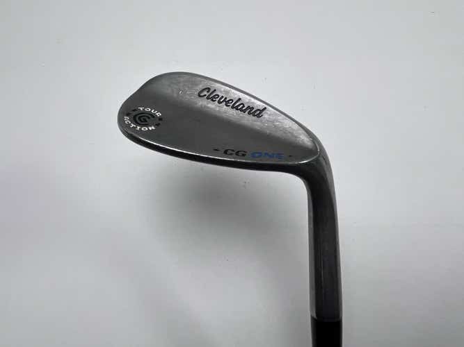 Cleveland CG ONE Lob Wedge LW 60* 10 Bounce Traction Wedge Steel Mens RH