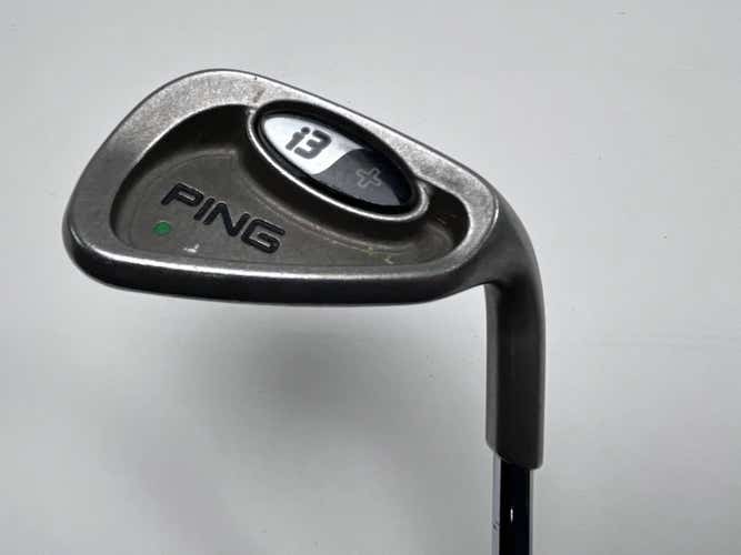 Ping i3 + Pitching Wedge PW Green Dot 2* Up Wedge Steel Mens RH
