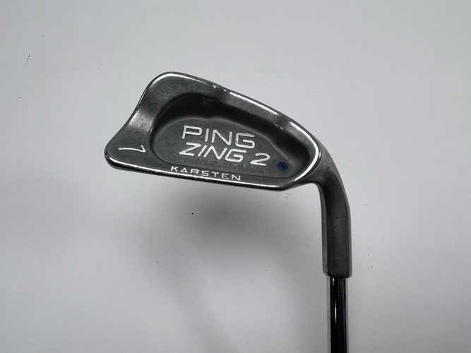 Ping Zing 2 Single 7 Iron Blue Dot 1* Up Karsten JZ Regular RH Oversize Grip