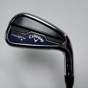 Callaway Paradym X Single 6 Iron Project X HZRDUS 5.5 Regular Graphite Mens RH