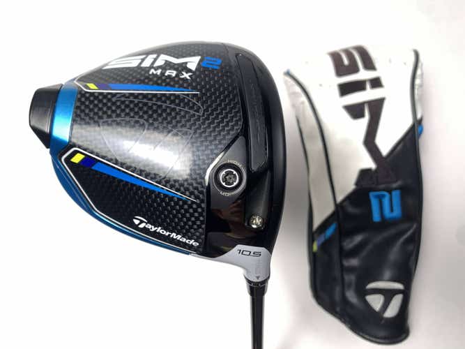TaylorMade SIM2 MAX Driver 10.5* Fujikura Ventus Blue TR 5-S Stiff RH HC