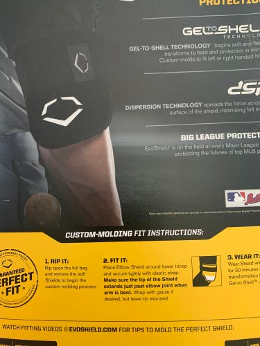 Blue Senior EvoShield Elbow Guard Elbow Protection (New)