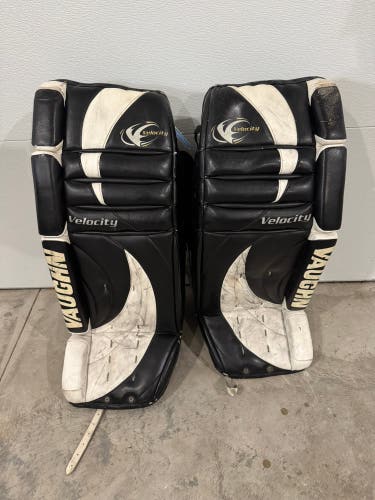 34" Vaughn Velocity Goalie Leg Pads (Used)