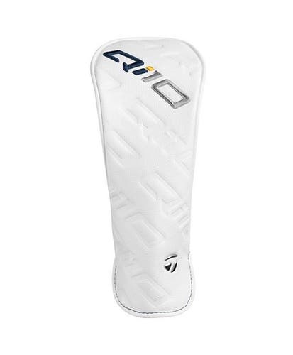 TaylorMade Qi10 White/Navy Fairway Wood Golf Headcover