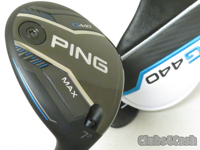 PING G440 Max Fairway 21 7 Wood Denali Red 60g 5.5 Regular Flex +Cover .. MINT