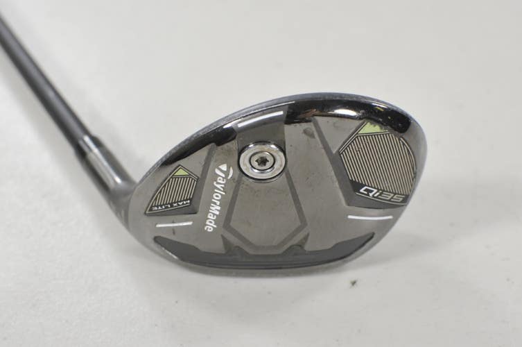 TaylorMade Qi35 Max Lite Rescue 4-23* Hybrid Senior R2 Flex RH Graphite #224502