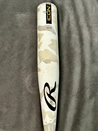 2025 Rawlings Icon Composite USSSA Certified Bat (-5) 26 oz 31" (Used)
