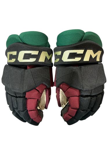 COYOTES Senior CCM HGPTKXF Gloves 14" Pro Stock (Used) 78136