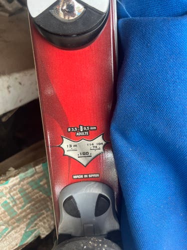 Rossignol Bandit B1 160 Partial Twin Skis Axium 100 Adjustable Bindings CLEAN