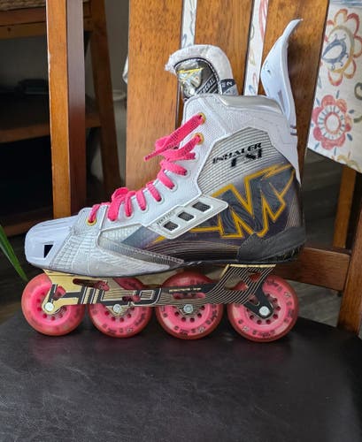 Custom Upgraded Mission Inhaler FS1 Inline Skates – Senior / Elite-Level