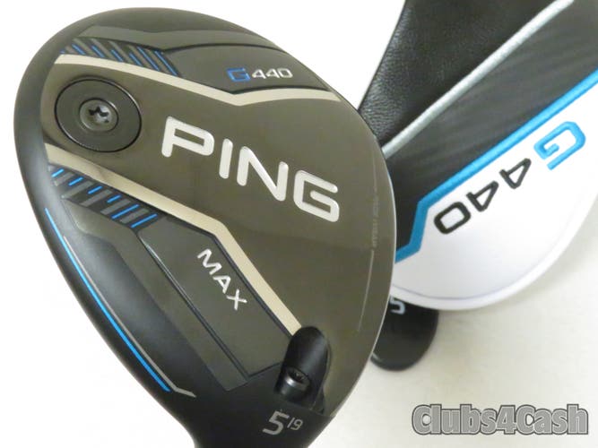 PING G440 Max Fairway 19 5 Wood Alta CB 65 Blue Stiff Flex +Cover ... MINT