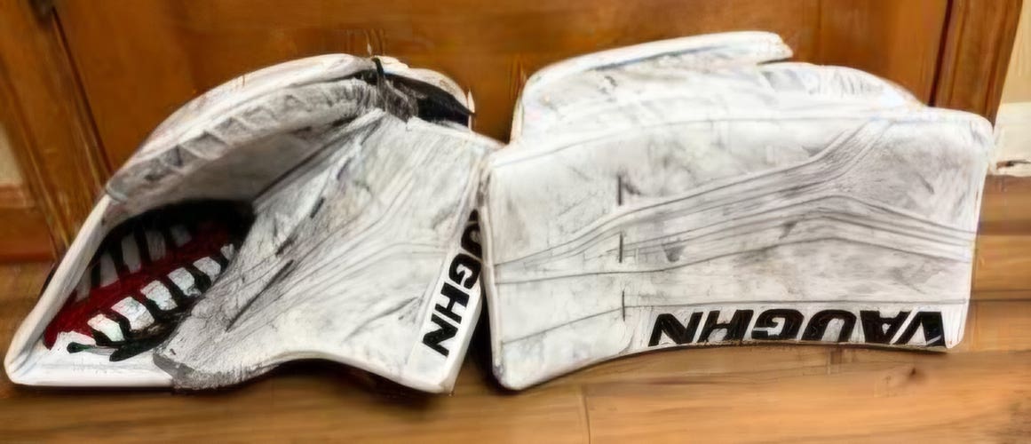 Vaughn Velocity glove and blocker