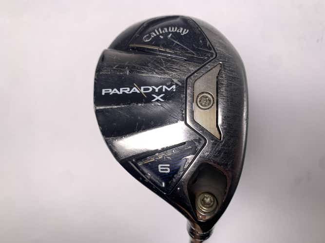 Callaway Paradym X 6 Hybrid 27* Aldila Ascent 50g Senior RH Midsize Grip