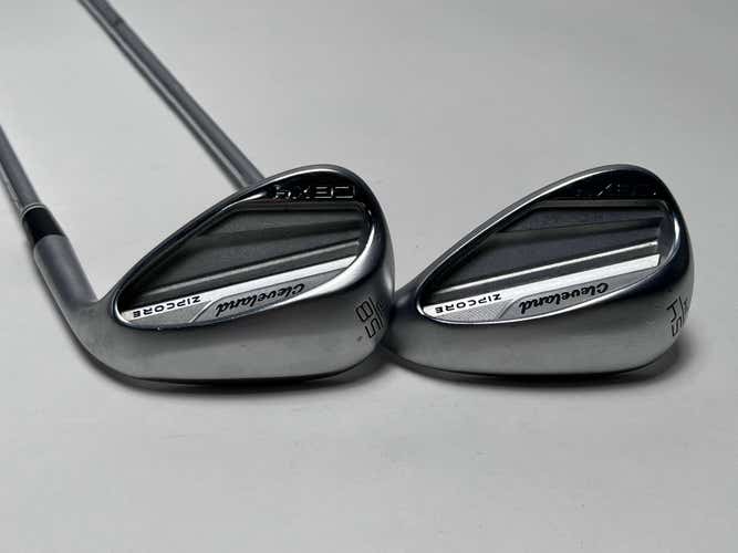 Cleveland CBX 4 ZipCore Wedge Set 54* 14 | 58* 12 KBS 115g Wedge Steel Mens RH