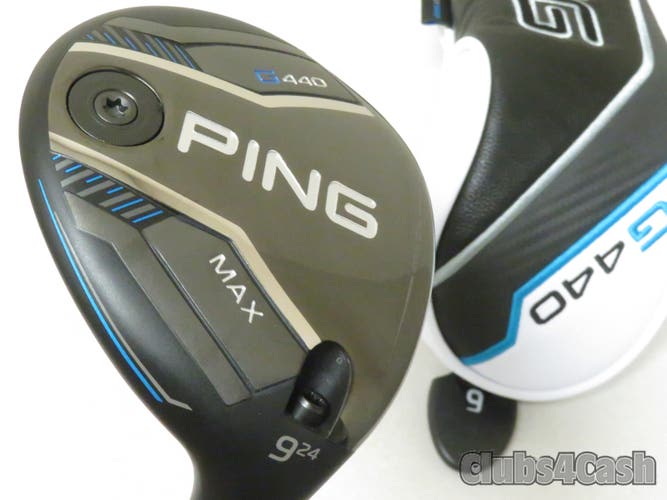 PING G440 Max Fairway 24  9 Wood Alta CB 65 Blue SR-Flex +Cover SENIOR .. MINT