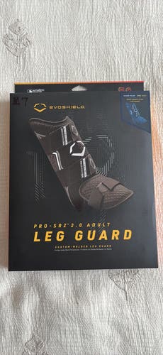 Blue Senior EvoShield Leg guard Shin Guards (New)