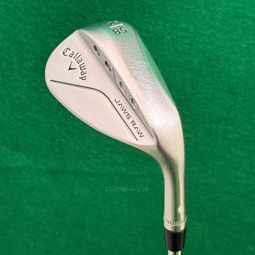 Callaway Jaws Raw Chrome 58-8Z 58 Lob Wedge DG 115 Spinner VSS TI Wedge Flex