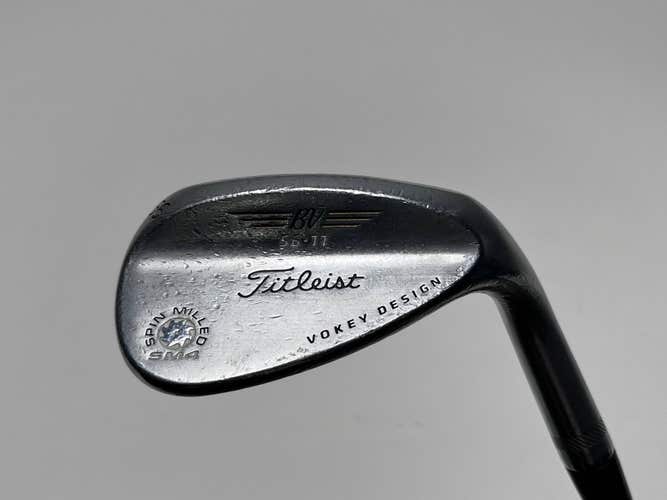 Titleist Vokey Spin Milled SM4 Chrome Wedge 56* 11 Bounce Wedge Steel Mens RH