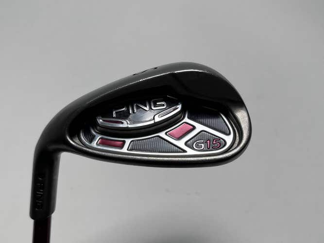 LEFTY Ping G15 Sand Wedge SW Black Dot TFC 149 I Regular LH