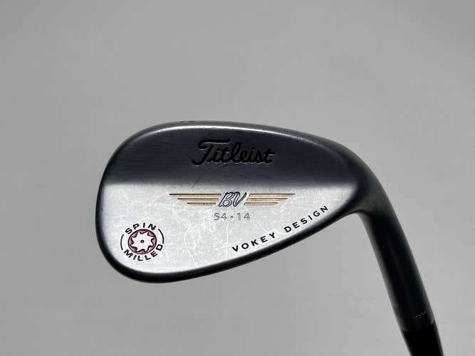 Titleist Vokey Spin Milled Chrome 2009 Wedge 54* 14 Bounce Wedge Steel Mens RH